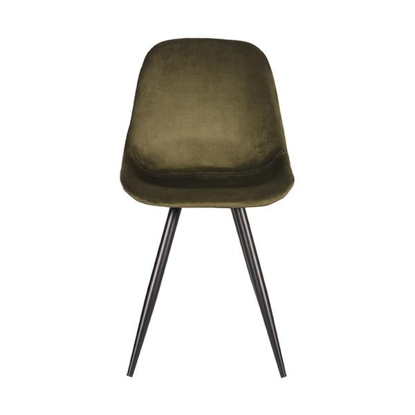 Khakivärvi sametist söögitoolid 2tk komplektis Capri - LABEL51-image-2