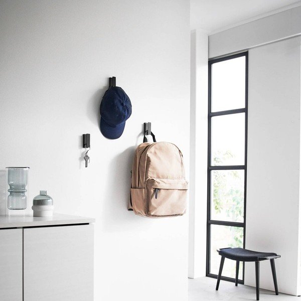 Mustad metallkonksud seinale, 3 tk komplektis Tower - YAMAZAKI-image-4