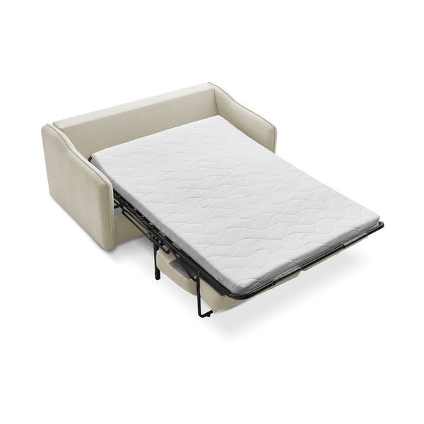 Beež diivan igapäevaseks magamiseks/voodiks 178 cm Lenny - Bobochic Paris-image-4