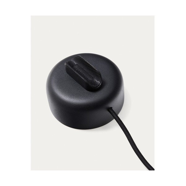 Must metallist LED-kohtvalgusti ø 8,5 cm Orey - Kave Home-image-4