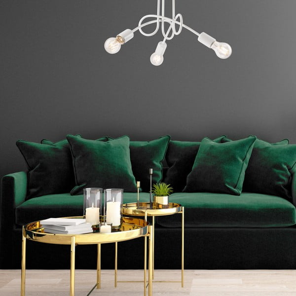 Valge laevalgusti ilma lambivarjuta 36x36 cm Camilla - LAMKUR-image-3