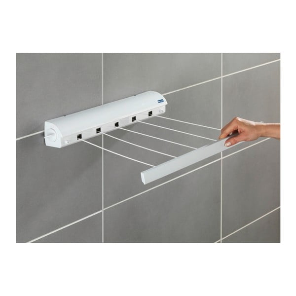 Seinale paigaldatav riietekuivati liinid - Wenko-image-2