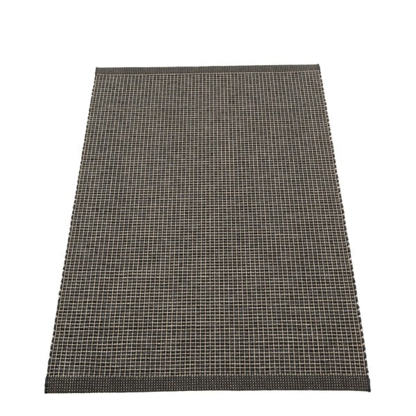 Antratsiitne sise/välisvaip 70x120 cm Emm Black Linen – Pappelina