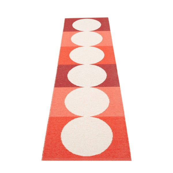 Punane-kreem sise/välisvaip 70x280 cm Otto Berry – Pappelina-image-2