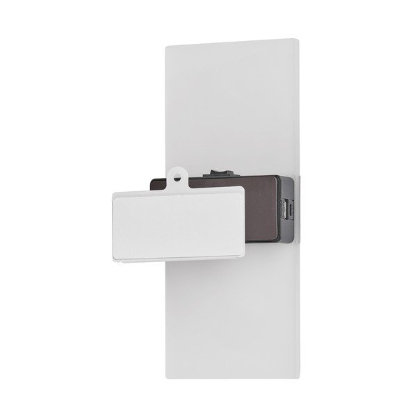 Matt valge-hõbedane LED-seinavalgusti Magnetics - Fischer & Honsel-image-2