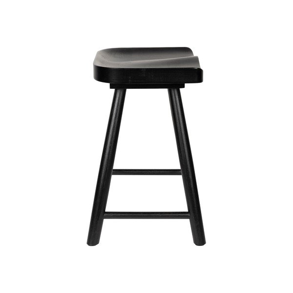 Mustast tammest puidust tool Vander - White Label-image-4