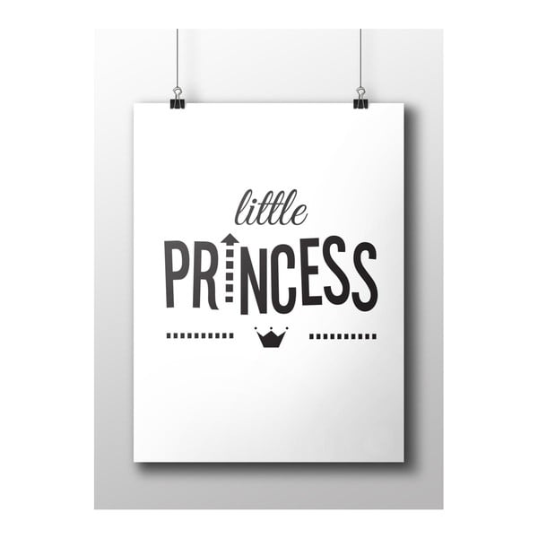 Plakát na zeď Little Princess, 50 x 70 cm