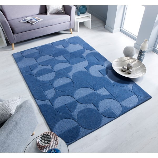 Sinine villane vaip 120x170 cm Gigi - Flair Rugs-image-1