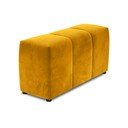 Kollane sametist käetugi modulaarsele diivanile Rome Velvet - Cosmopolitan Design
