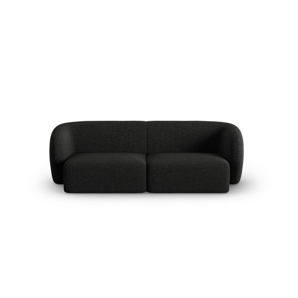 Must šenillist diivan 188 cm Paolo - Milo Casa