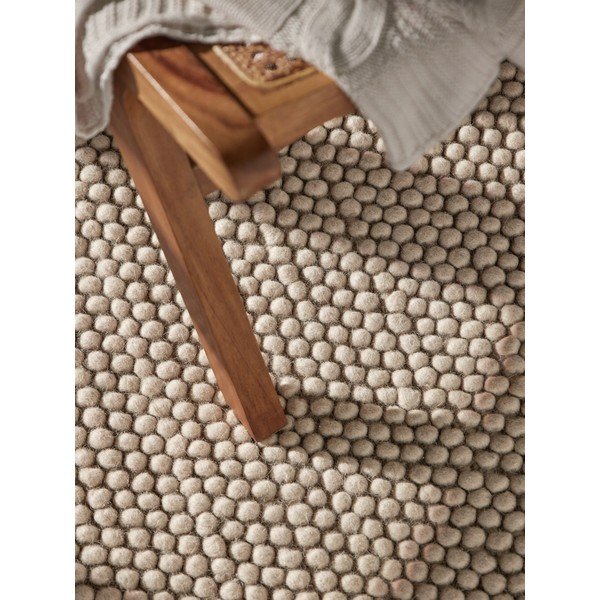 Beež käsitsi kootud villane vaip 120x170 cm Richmond Diana - Ted Baker-image-2