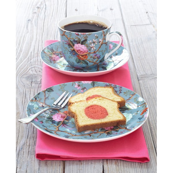 Dezertní talíř z kostního porcelánu Maxwell & Williams Kilburn Vicotrian Garden, ⌀ 20 cm-image-1