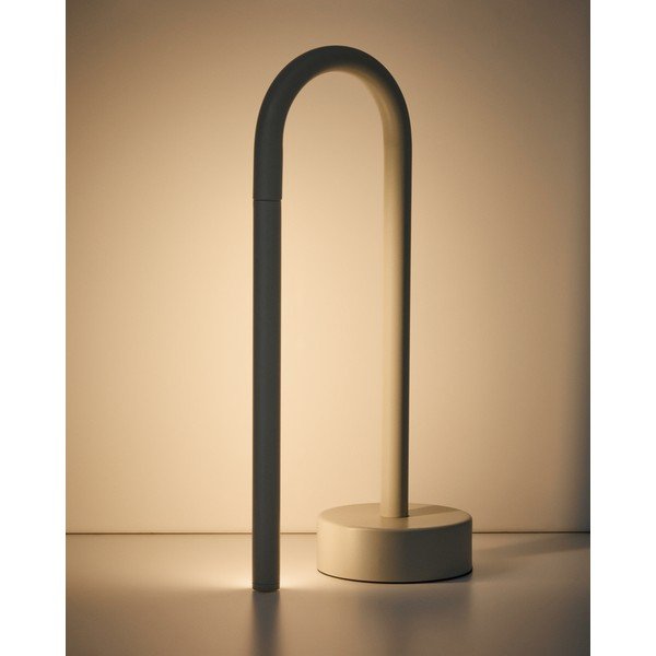 Elevandiluu metallist LED-laualamp (kõrgus 30 cm) Bow - Kave Home-image-2