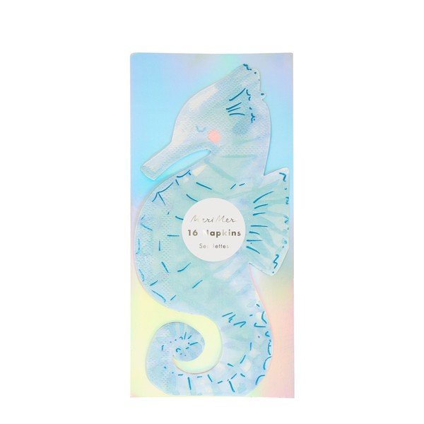 Paberist salvrätikud 16 tk komplektis Seahorse - Meri Meri-image-2