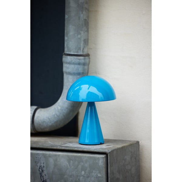 Sinine dimmerdatav LED laualamp (kõrgus 20 cm) Mush - Hübsch-image-4