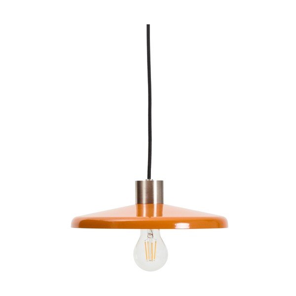 Oranž ripplamp metallist varjuga Nuvira - Kave Home