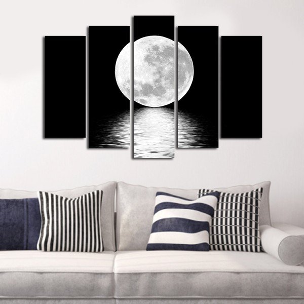 Vícedílný obraz White Moon, 105 x 70 cm-image-3