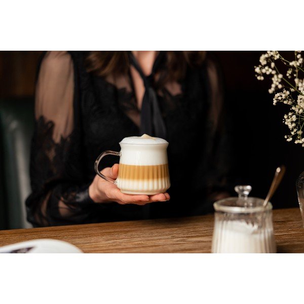 Topeltseinaga cappuccino tassid 2tk komplektis 320 ml Mia - Vialli Design-image-1