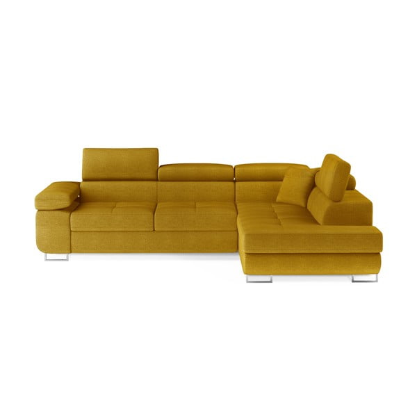 Kollane nurgadiivan, muudetav / koos panipaigaga, parem nurk Anton – ELTAP