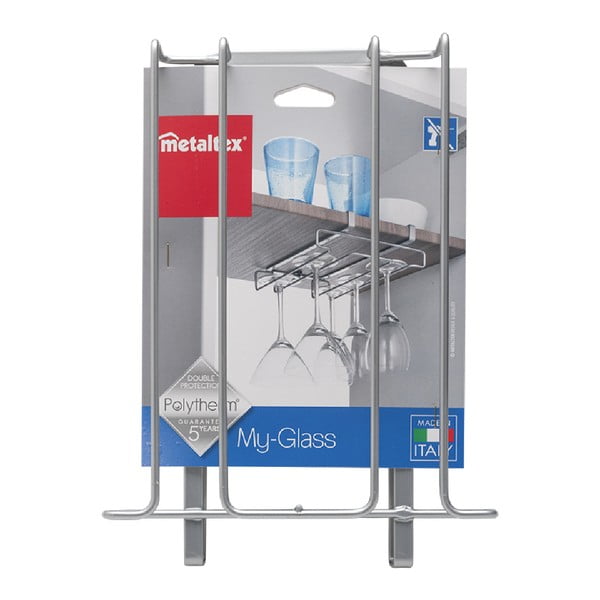 Riputatav hoidik 8 klaasi jaoks Klaas, pikkus 20 cm - Metaltex-image-3