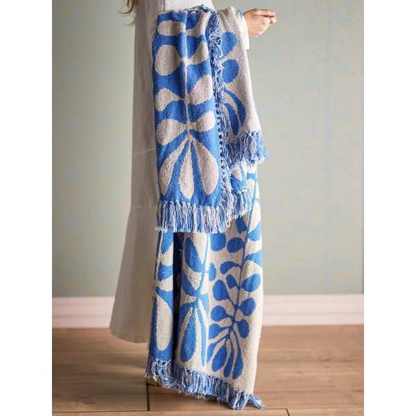 Sinine tekk 130x160 cm Nevine - Bloomingville-image-1