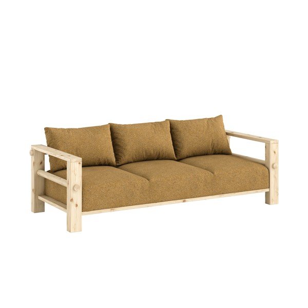 Ookerkollane diivan 225 cm Bare - Karup