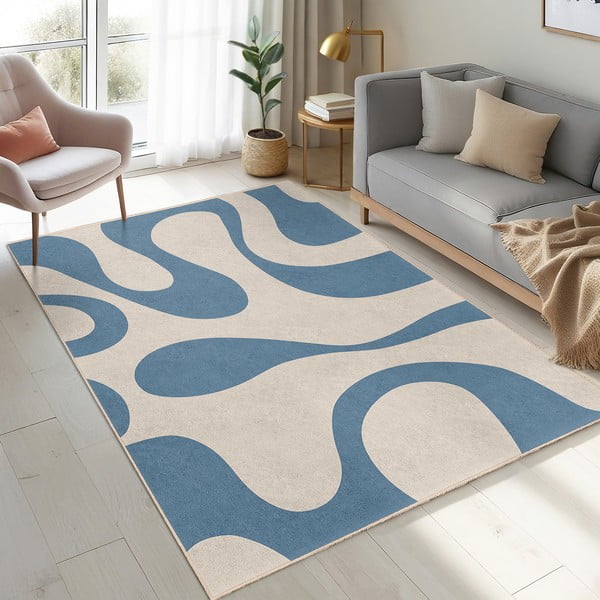 Sinine pestav vaip 120x180 cm Blue Latte - Mila Home-image-2