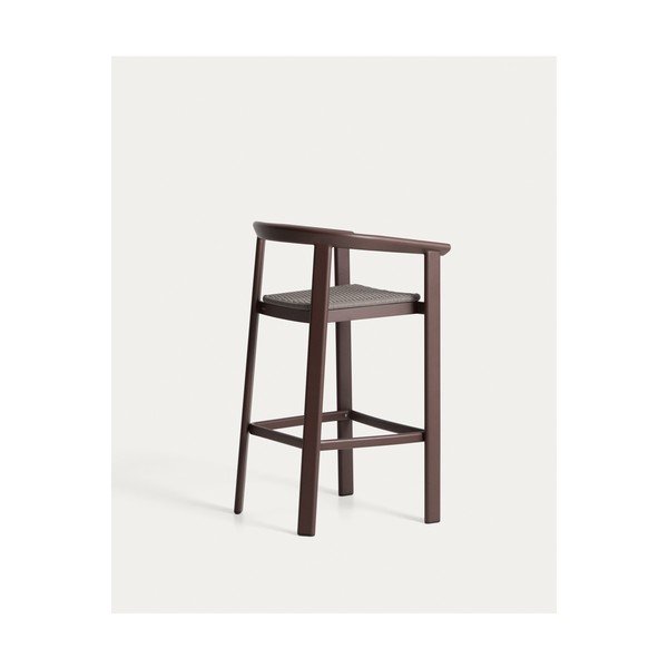 Pruun puidust aiabaari tool Erice - Kave Home-image-4