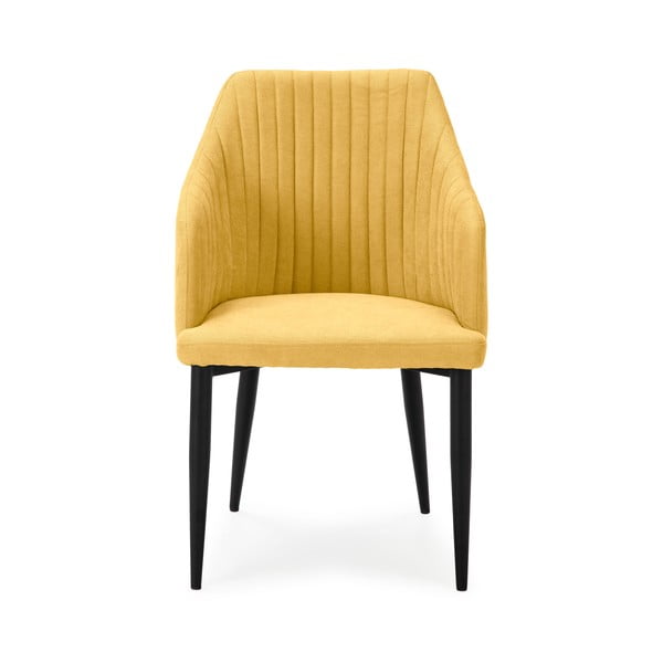 Kollased söögitoolid 2tk komplektis Nadi - Marckeric-image-2