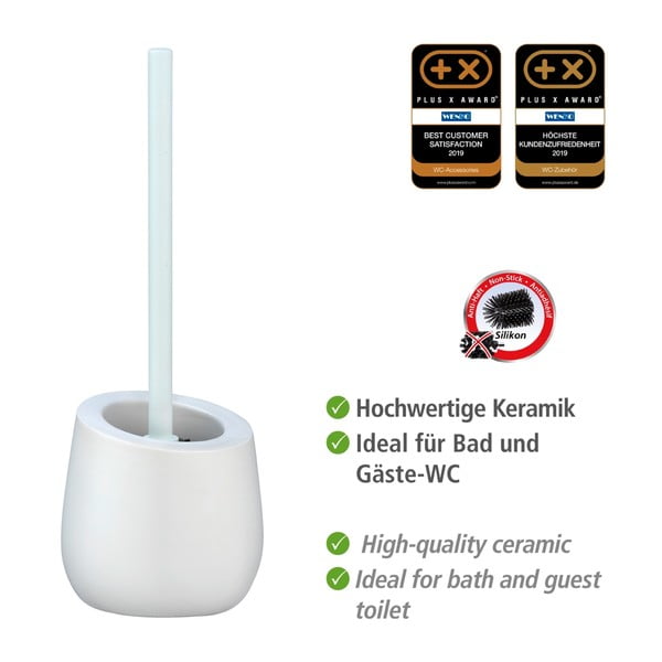 Valge keraamiline WC-hari Badi - Wenko-image-4