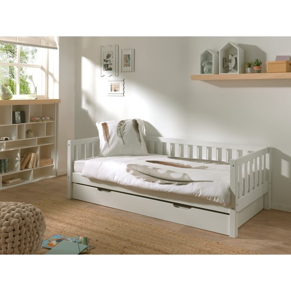 Valge lastevoodi 90x200 cm Fritz - Vipack-image-2