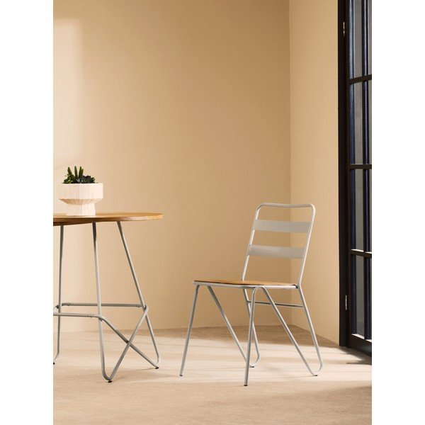 Hall/naturaalne jalakaspuidust söögitool District - Premier Housewares-image-3