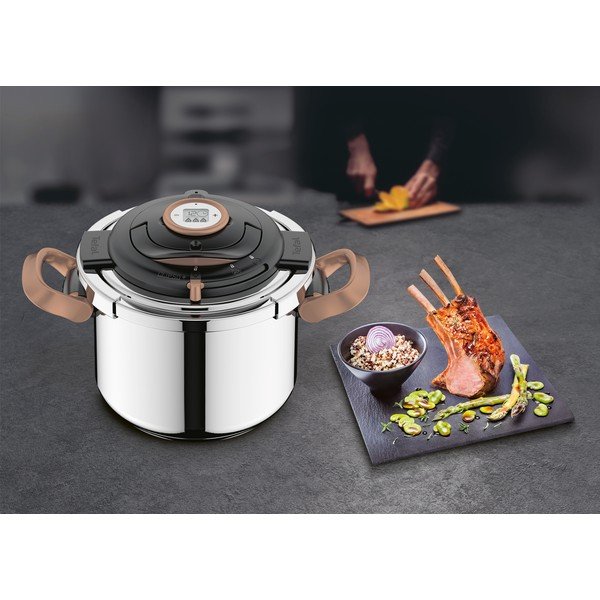 Roostevabast terasest survepott 6 l Clipso+ Precision - Tefal-image-1