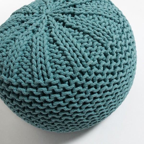 Türkiissinine diivanipuhver Shore - Kave Home-image-1