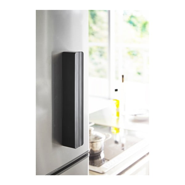 Must plastmass fooliumihoidja isekleepuv Tower – YAMAZAKI-image-1