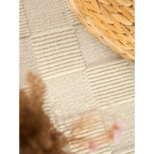 Kreem käsitsi kootud villane vaip 80x200 cm Scala - Villeroy&Boch-image-4