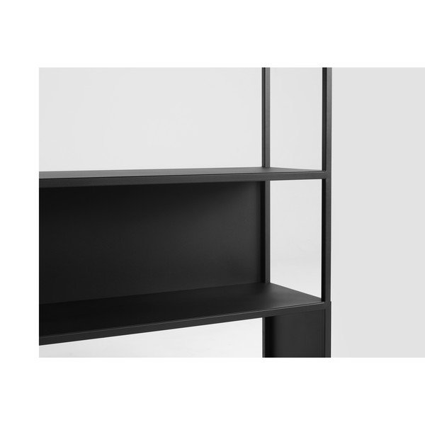 Must metallist raamaturiiul 150x110 cm Hyller - CustomForm-image-3