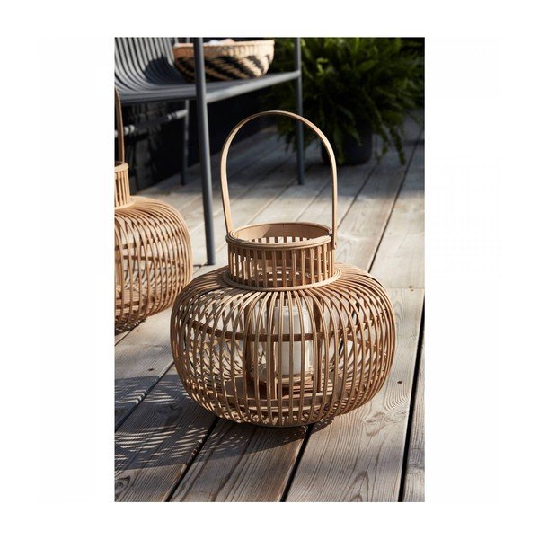 2 bambusest laternate komplekt Bambus Bambus Desert - Hübsch-image-4