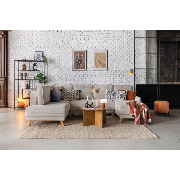 Oranžist koordi nurgadiivan (paremas nurgas/U-kujuline) Tori - Bonami Selection-image-1