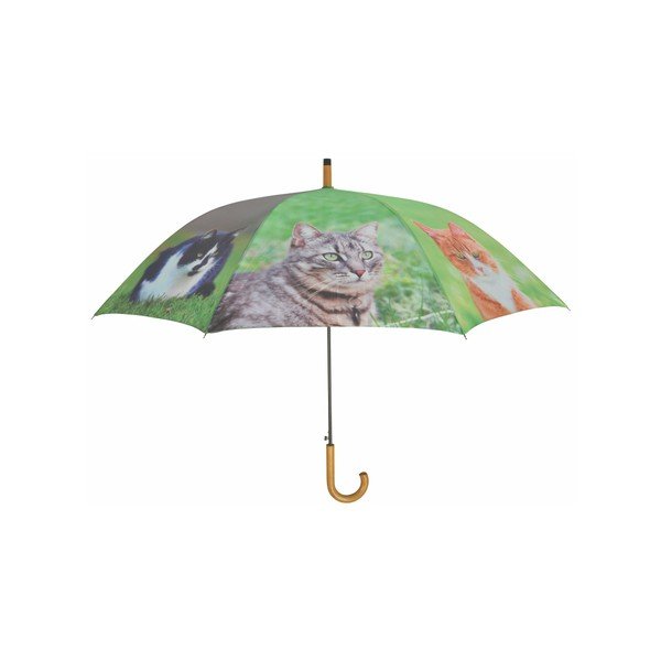 Deštník s potiskem kočky Esschert Design, ⌀ 120 cm