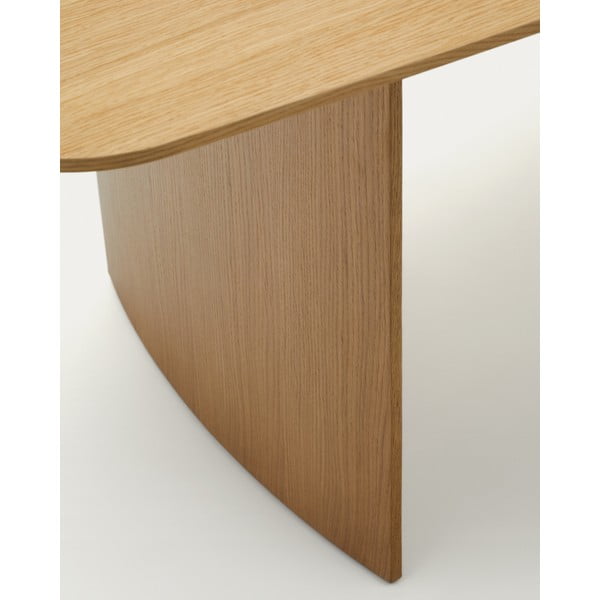 Tammedekooriga söögilaud 100x200 cm Litto - Kave Home-image-4