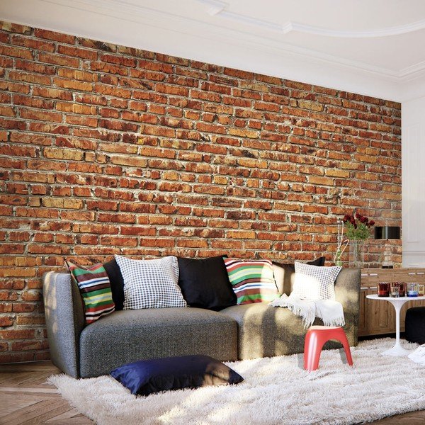 Suureformaadiline tapeet , 400 x 280 cm Brick Wall - Artgeist-image-1