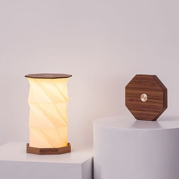 LED-lauavalgusti (kõrgus 18 cm) Twist Hexagon - Gingko-image-2