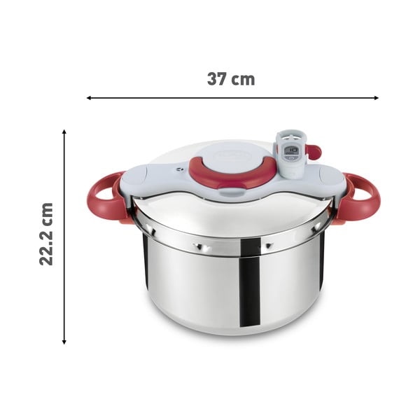 Roostevabast terasest survepott 6 l Clipso Minut Perfect - Tefal-image-3