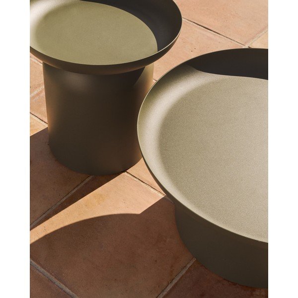 Metallist ümmargune aialaud ø 70 cm Arcola - Kave Home-image-3