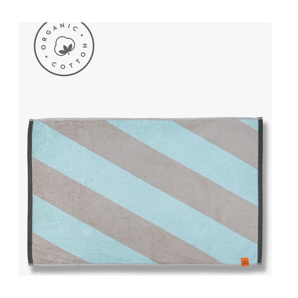 Sinine-hall vannitoavaip 50x80 cm (piparmünt) Diagonal - Mette Ditmer Denmark-image-2