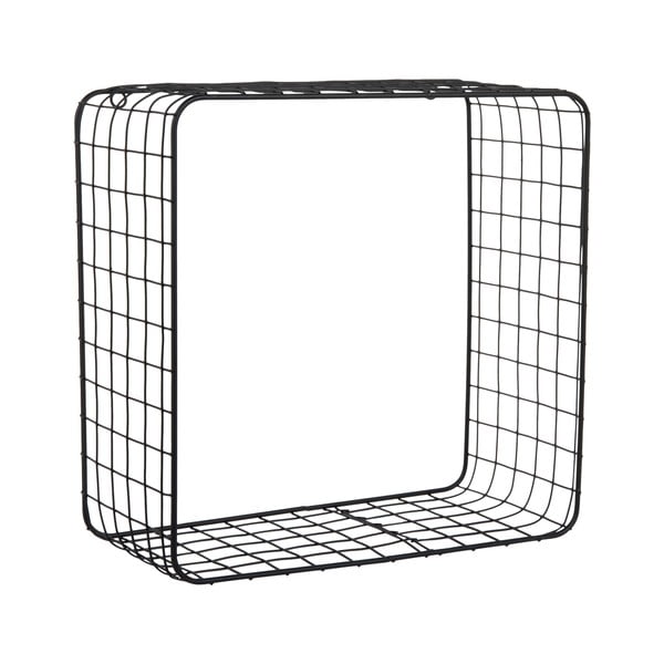 Mustad terasest riiulid 2tk komplektis 35cm Reja - PT LIVING-image-2