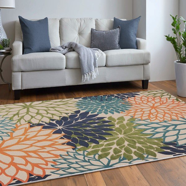 Pestav puuvillasegust vaip 100x150 cm Geo Flowers - Conceptum Hypnose-image-2