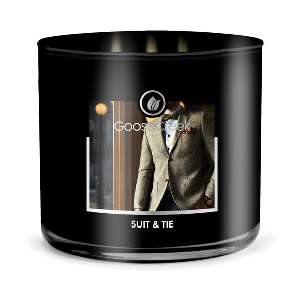 Meeste lõhnaküünal Suit & Tie karbis, 35 tundi kestev põlemine Men's Collection - Goose Creek