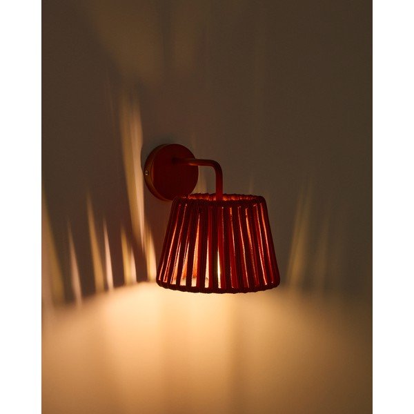 LED-seinale paigaldatav päikeseenergial töötav õuevalgusti (kõrgus 23 cm) Aldet - Kave Home-image-1